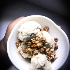 A picture of Tigernut Ice cream.