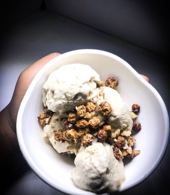 A picture of Tigernut Ice cream.