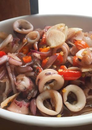 Foto resep Cumi tumis pedas
