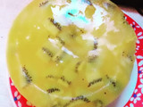Gelatina de anana con kiwi
