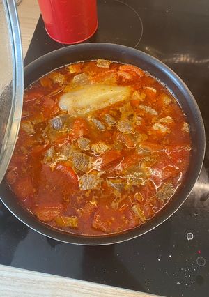Sertéspörkölt recept fotója