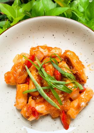Foto resep Sosis saus asam manis