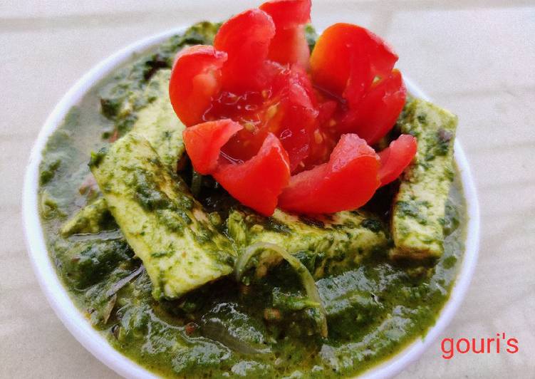 Easiest Way to Prepare Super Quick Homemade Palak paneer