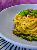 Spaghetti e asparagina
