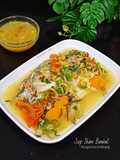 Sop Ikan Bawal Bunga Kecombrang