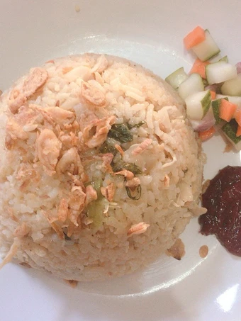 Cara Sederhana Menyiapkan Resep  Nasi Tim Ayam simple yang Menggugah Selera, Menggugah Selera