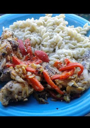 Una foto de Pollo asado