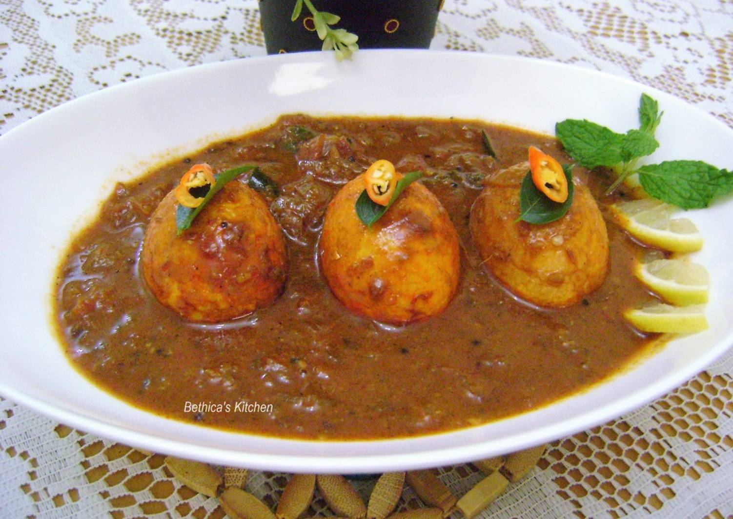 Sri Lankan Egg Curry Recipe By Bethica Das Cookpad