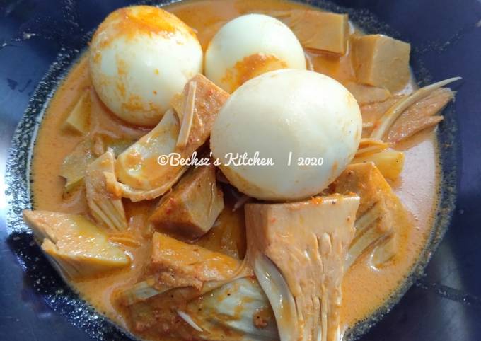 Resep: 105. Gulai Cubadak (Nangka Muda) khas minang Kekinian