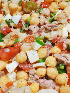 Una foto de Empedrado de Garbanzos con Bacalao