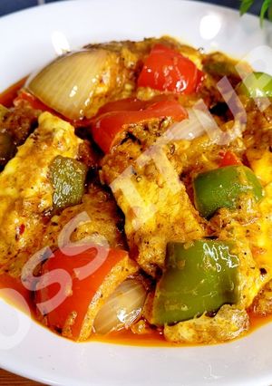 A picture of Restaurant Style Malai Kadhahi Paneer.