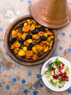 صورة لوصفة طاجين اللحم بالبطاطس 😋