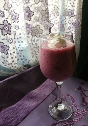 O poză a rețetei Mousse fructe de pădure.