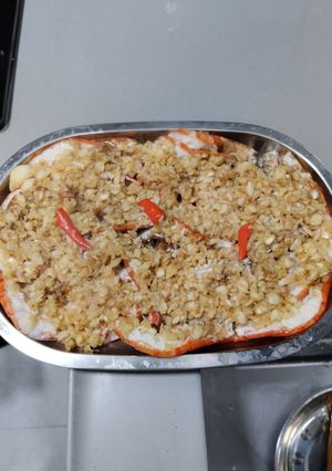 Foto resep Steam udang bawang