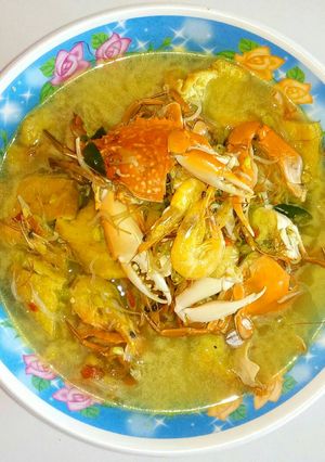 Foto resep Kepiting Udang Kuah Santan