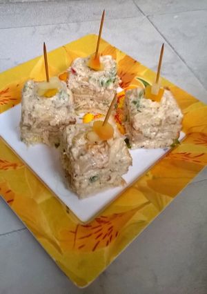 A picture of Bread fruit cake.