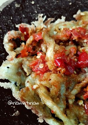 Foto resep Jamur geprek seuhah!