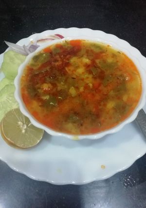 A picture of Dal Palak.