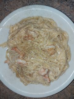 Φωτογραφία της συνταγής Γαριδομακαρονάδα με άσπρη σάλτσα