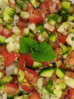 عکسی از دستور سالاد شیرازی
