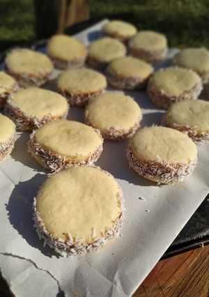 Una foto de Alfajores de maizena