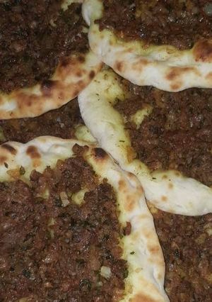صورة لوصفة صفيحة فلسطينية