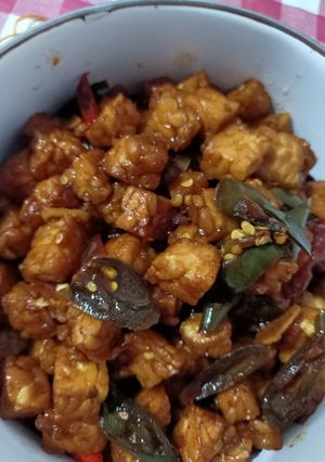 Foto resep Orek tempe basah