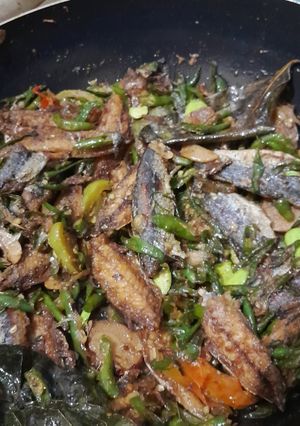 Foto resep Oseng ikan cabe ijo
