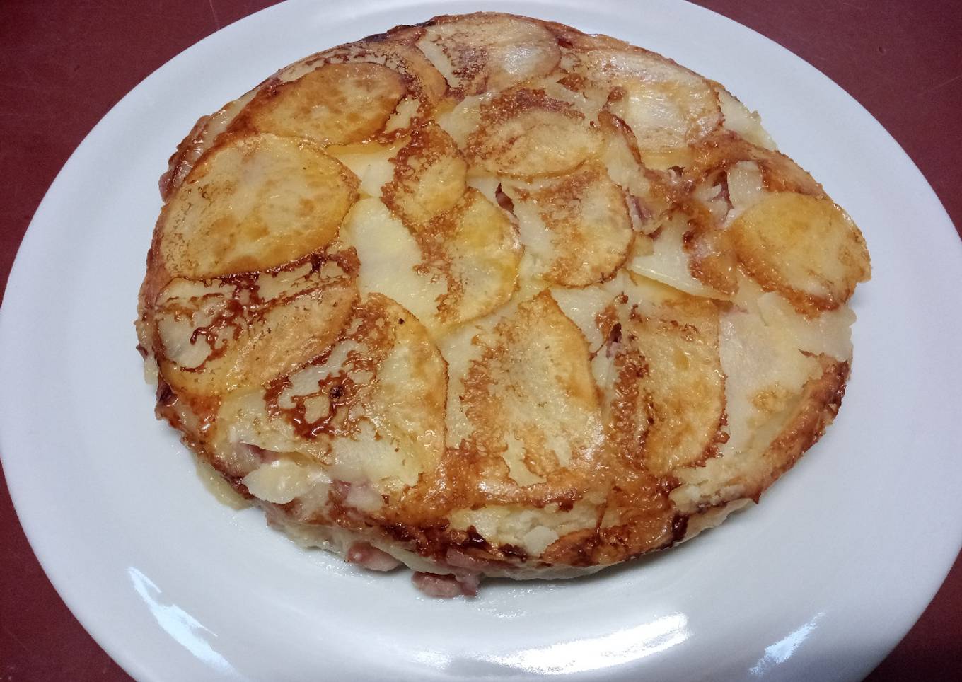 Gâteau de pommes de terre gratiné