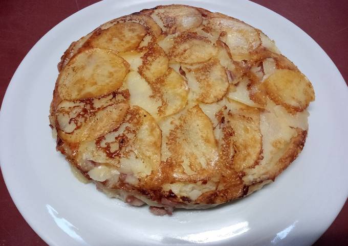 Gâteau de pommes de terre gratiné