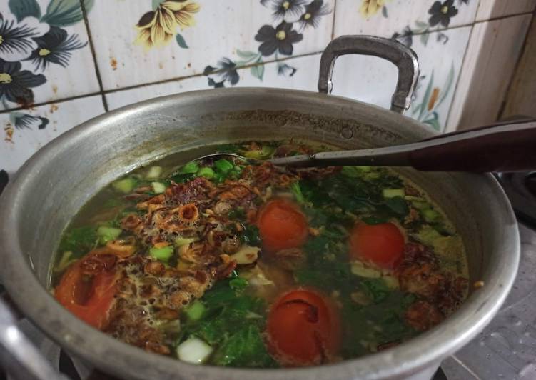 Resep: Cara Masak Soto Ayam Pakai Bumbu Instan, super seger Kekinian