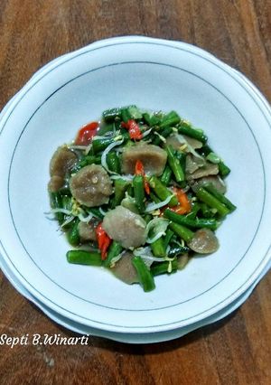 Foto resep Tumis Kacang Panjang dengan Irisan Bakso