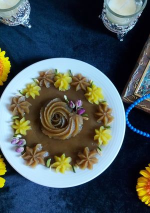 عکسی از دستور حلوای نسکافه ای