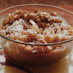 A picture of Sooji ka Halwa.