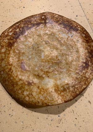 A picture of Red poha Proso millet Dosa.