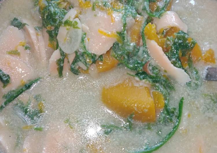 Santan rebung labu bajei simple