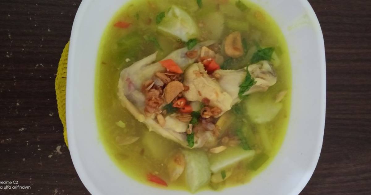 Resep Soto Ayam Bening Sederhana Oleh Maria Ulfa Arifin Dvm Cookpad