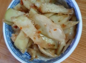 Hình của món Mắm đu đủ.