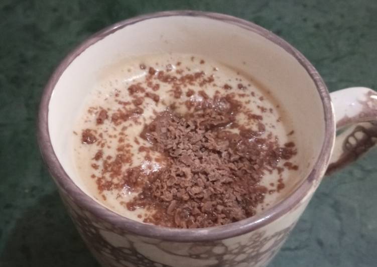 Simple Way to Make Quick Chocolatey cappuccino