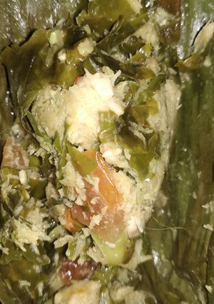 Foto resep Botok godong so/daun tangkil/daun melinjo muda