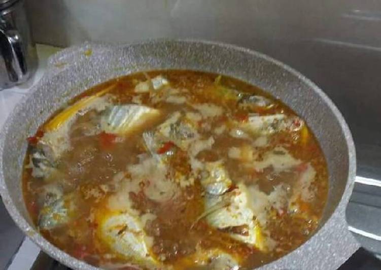 Bahan memasak Sup Ikan Asam Pedas yang mudah