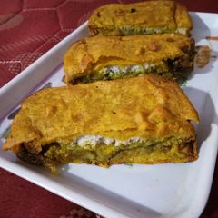 A picture of Pav Bhaji Masala Flavoured Bread Pakauda.