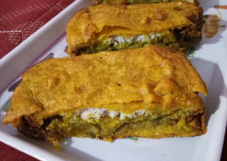 Recipe of Award-winning Pav Bhaji Masala Flavoured Bread Pakauda