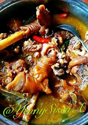 Foto resep Kaki Kambing Bumbu Kecap Pedas