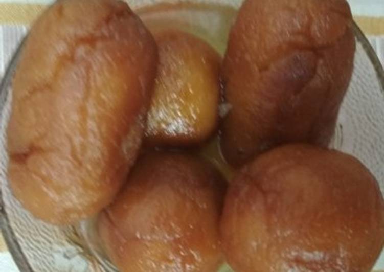 Steps to Make Perfect Bread Gulab Jamun stuffed with dry fruits