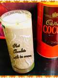 Hot chocolate with ice cream
