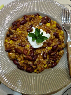 Chilis bab egyszerűen recept fotója