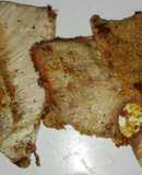 Panza de res frita (mondongo)