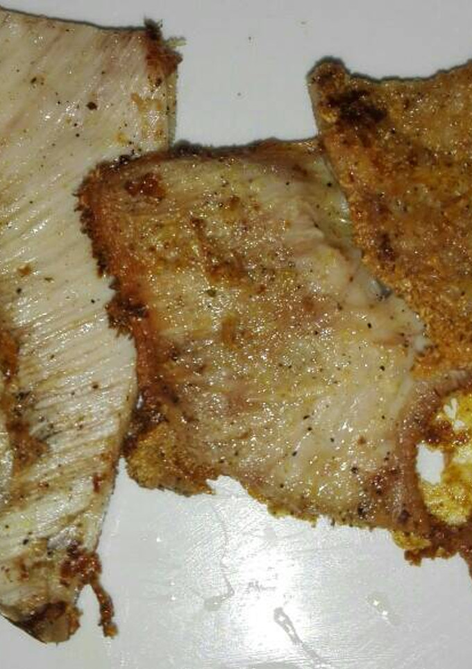 Una foto de Panza de res frita (mondongo)