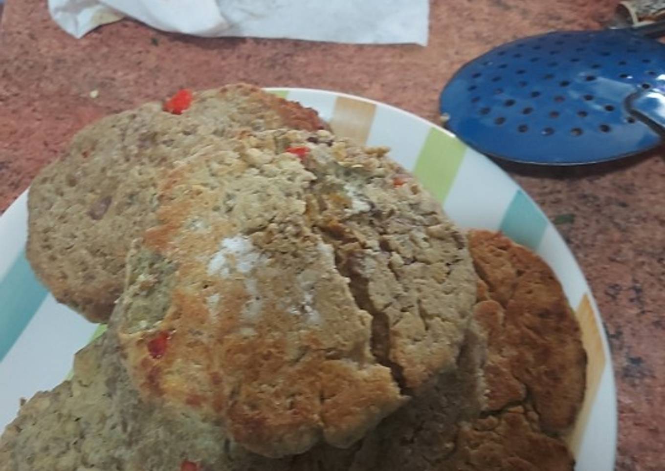 Hamburguesas de lentejas al horno